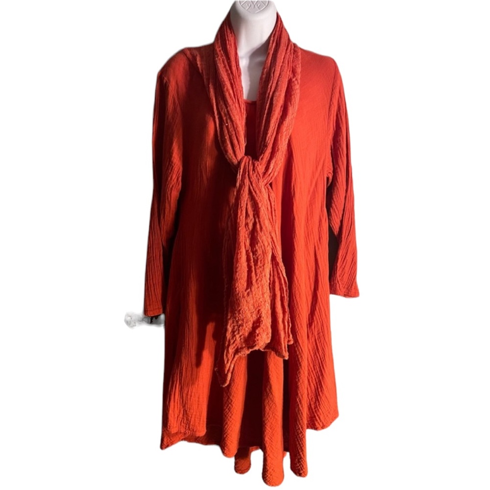 NWT.  Sacred Threads Tunic S/M.     03 BL/BL 215859
